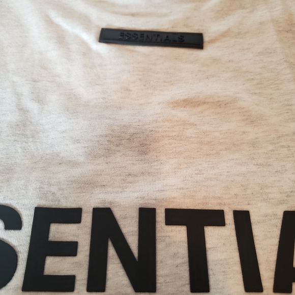 Fear of God Light Gray Short Sleeve Tee - Picture 6 of 6